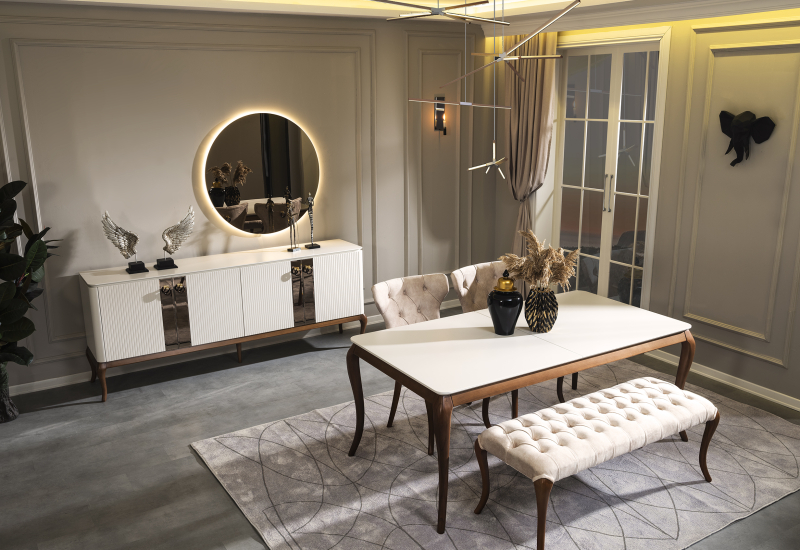 BELLA YEMEK ODASI (EKRU)