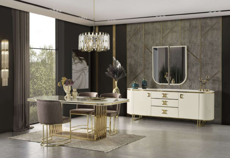 TESLA KREM YEMEK ODASI