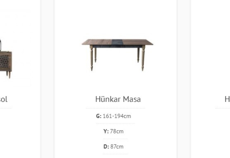 HÜNKAR YEMEK ODASI